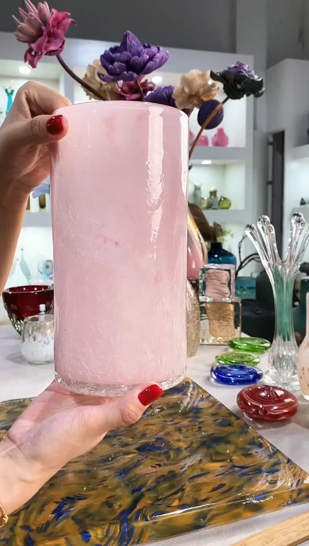 慕忆家手作琉璃花瓶