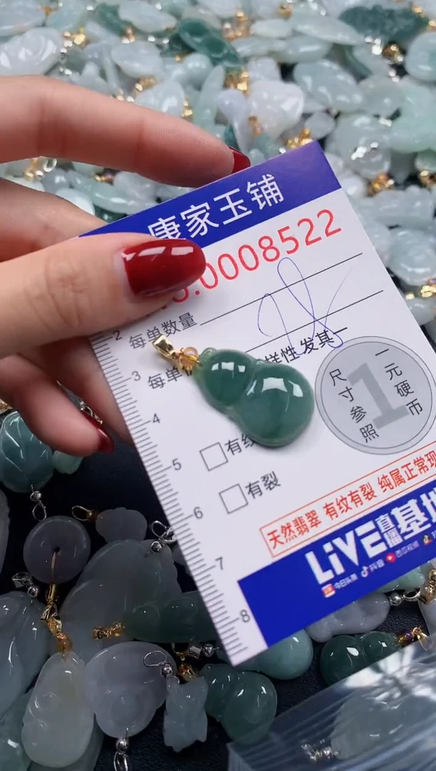 颈饰未镶嵌翡翠8522