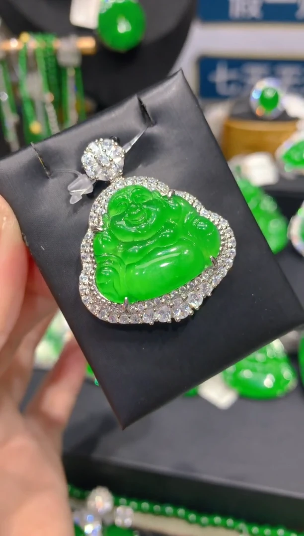 翡翠银S925镶嵌颈饰31一季