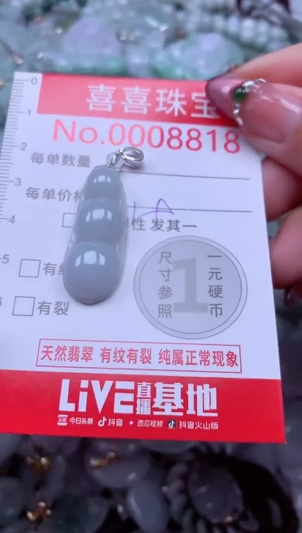 颈饰未镶嵌翡翠8818