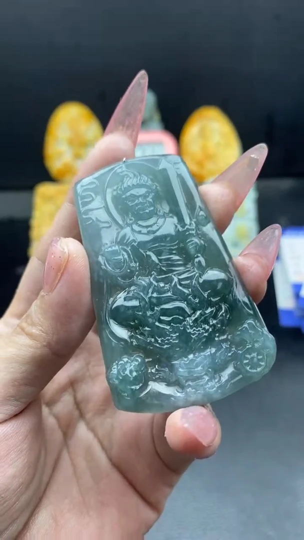 定制翡翠未镶嵌挂件