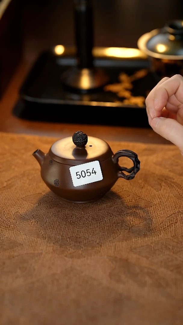 【闪购商品】雲梦茶器紫陶小壶5054