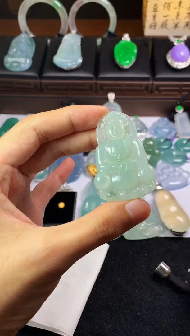 未镶嵌定制翡翠S毛货不退不换