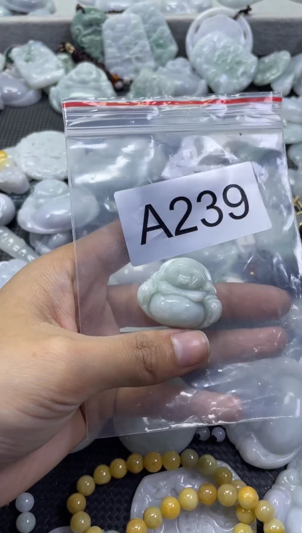 颈饰未镶嵌翡翠A239