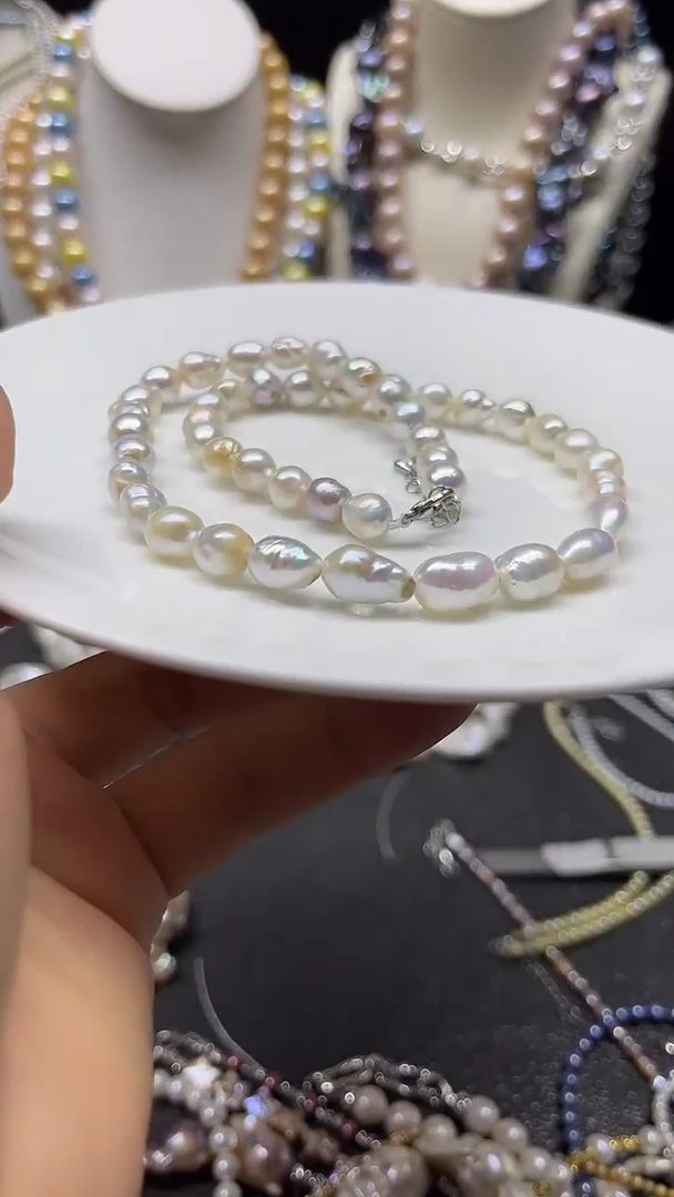 颈饰未镶嵌淡水珍珠多人