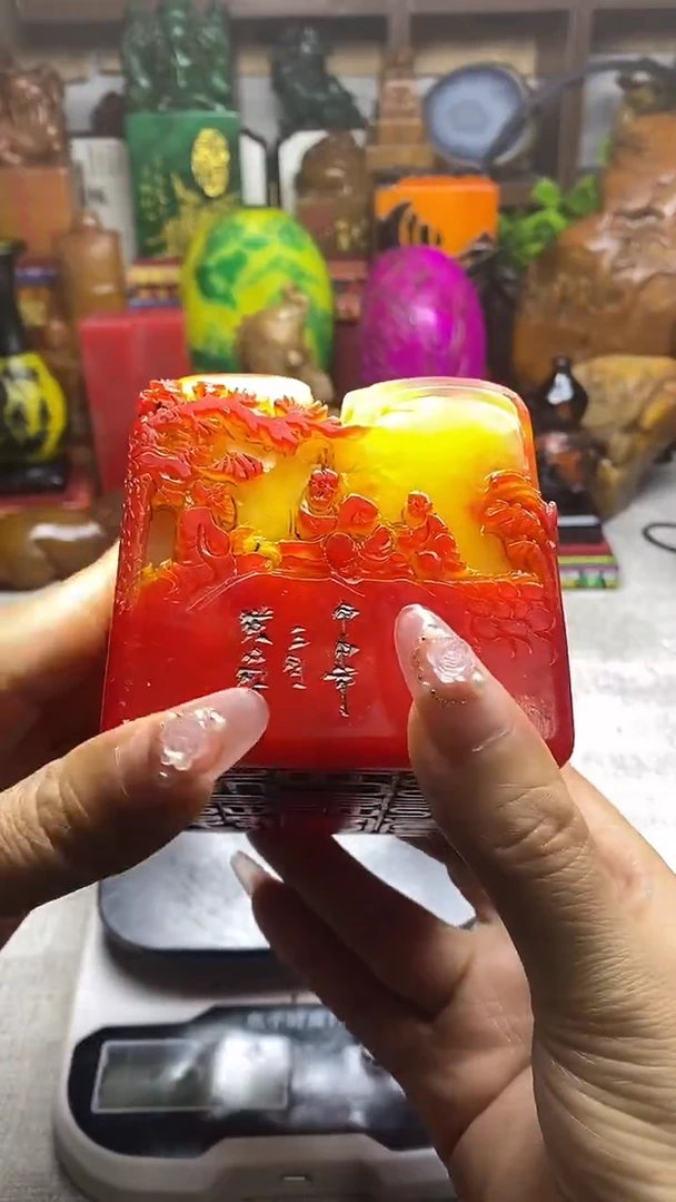 寿山石印石纯天然石料