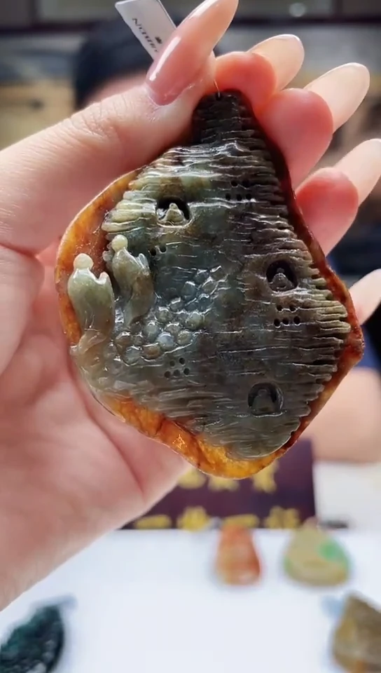 吊坠(不含链)未镶嵌翡翠352
