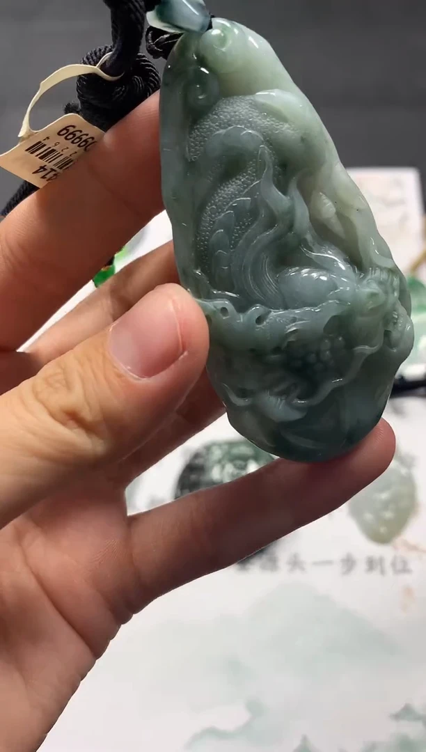 颈饰未镶嵌翡翠翡翠挂件 多样性发一件