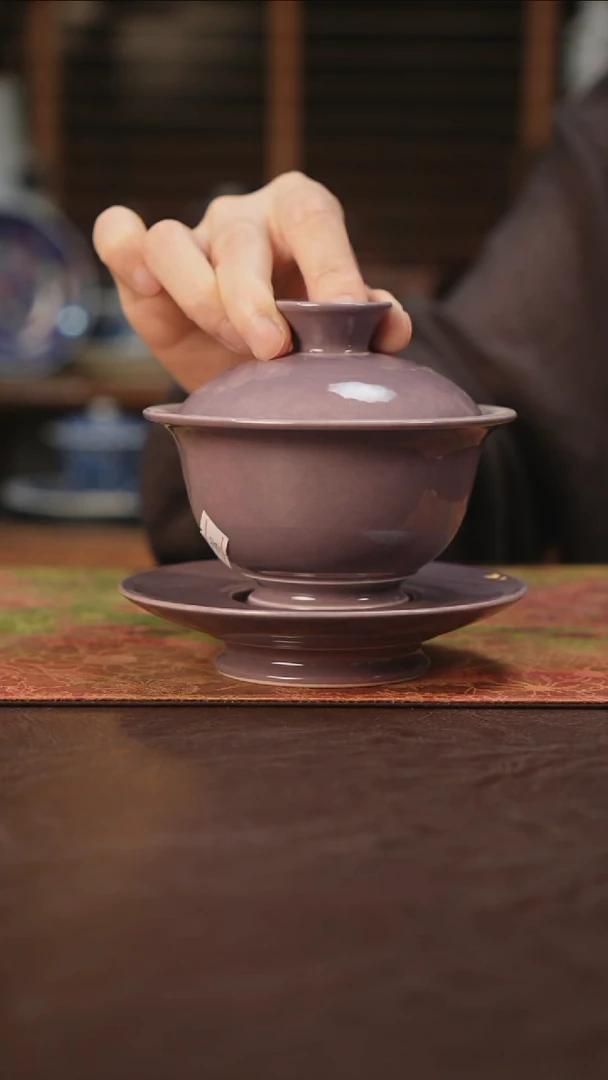 杯景德镇陶瓷杯碗柴烧多人