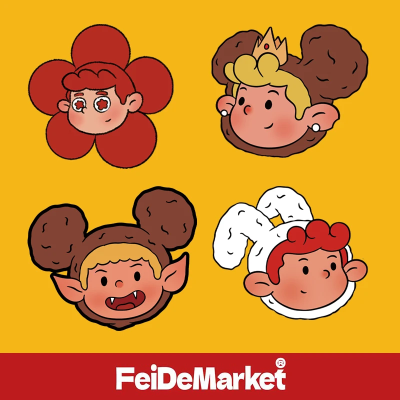 FeiDe Market 主理人合作-磁吸支架-适用苹果iPhone14-16安卓