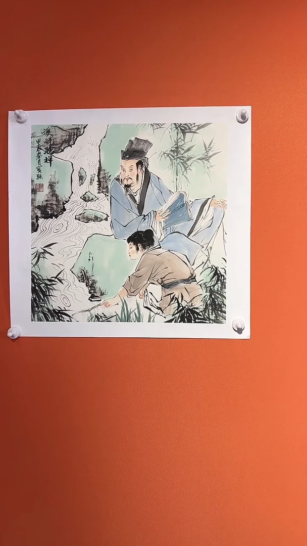 国画王保強老師手绘作品