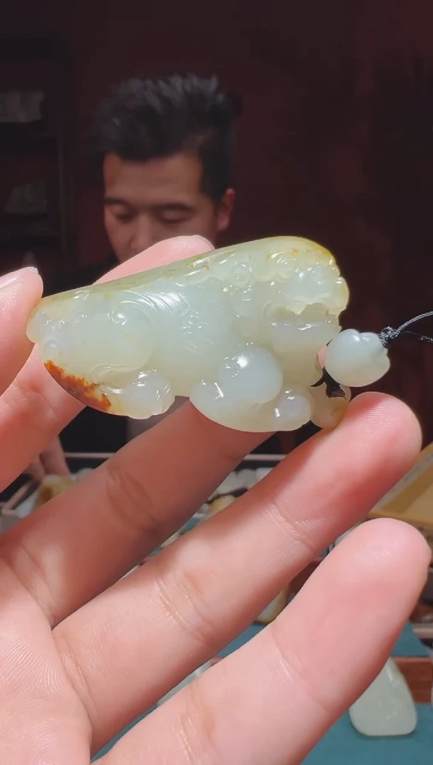 【闪购商品】和田玉吊坠(不含链)未镶嵌1