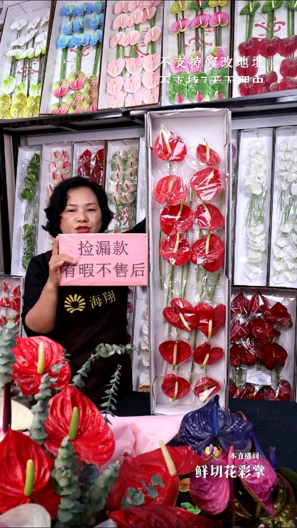 完全开放14支红色掌10-12cm微瑕不售后款