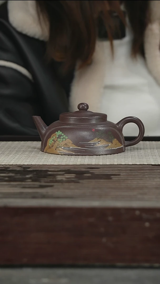 茶壶紫砂41号210CC