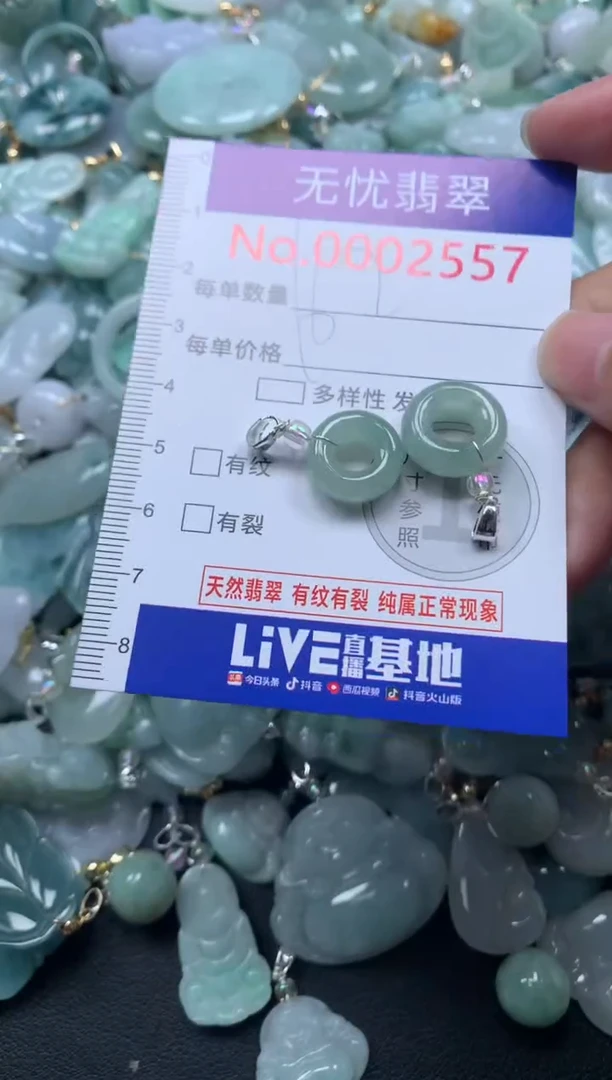 颈饰未镶嵌翡翠2557