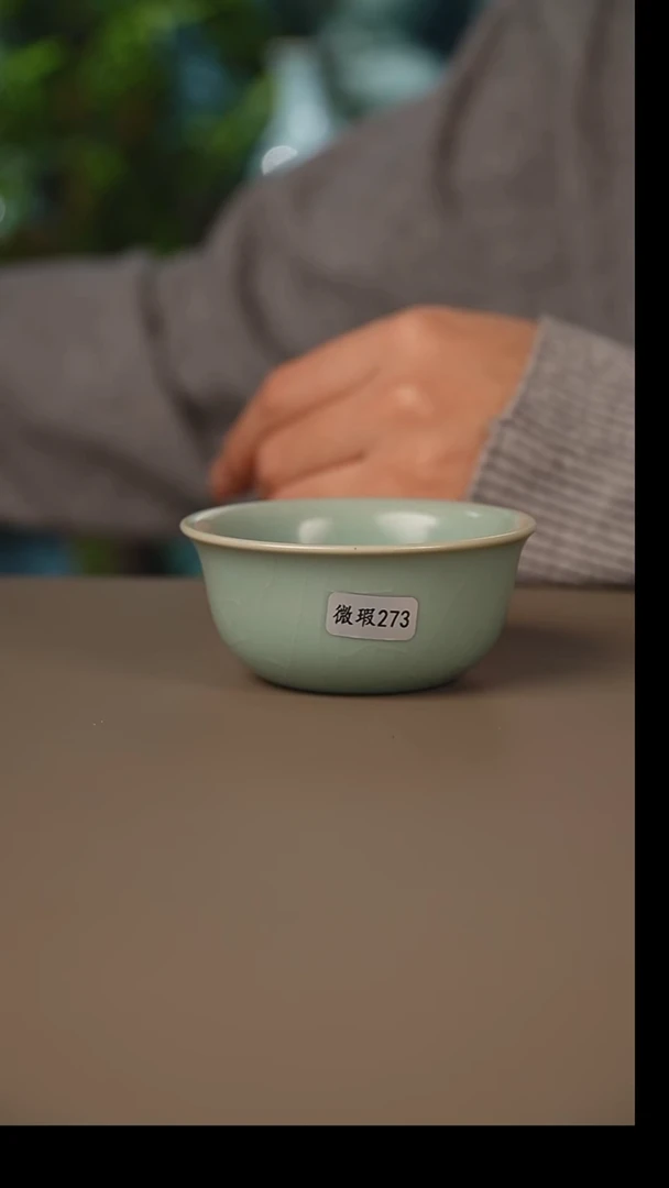 仿古鸡缸杯微暇1