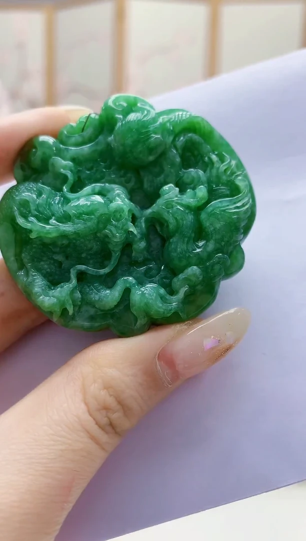 未镶嵌定制翡翠5160jw-毛货挂件51