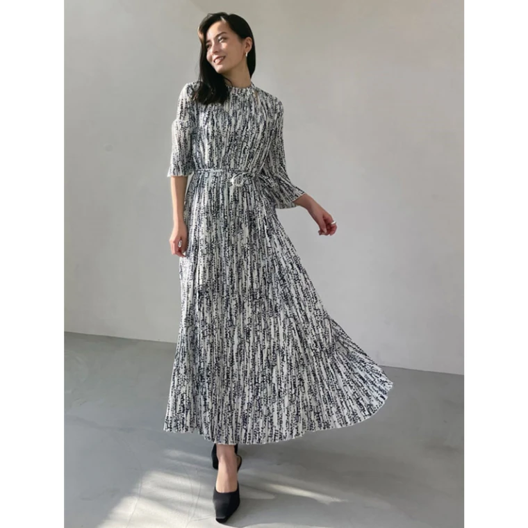 【MonTendre】 春夏氛围感连衣裙 A 设计感显瘦中长连衣裙