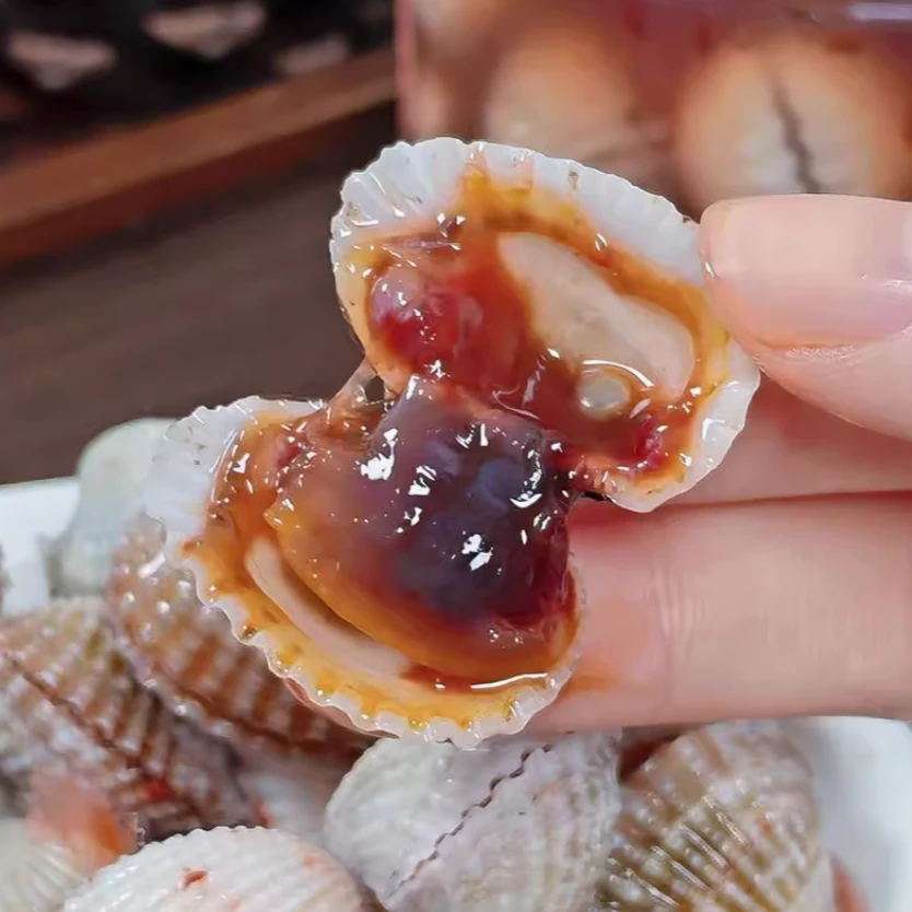 腐乳醉银蚶血蛤泥蚶生腌即食捞汁小海鲜腌制下酒饭菜宁波特产