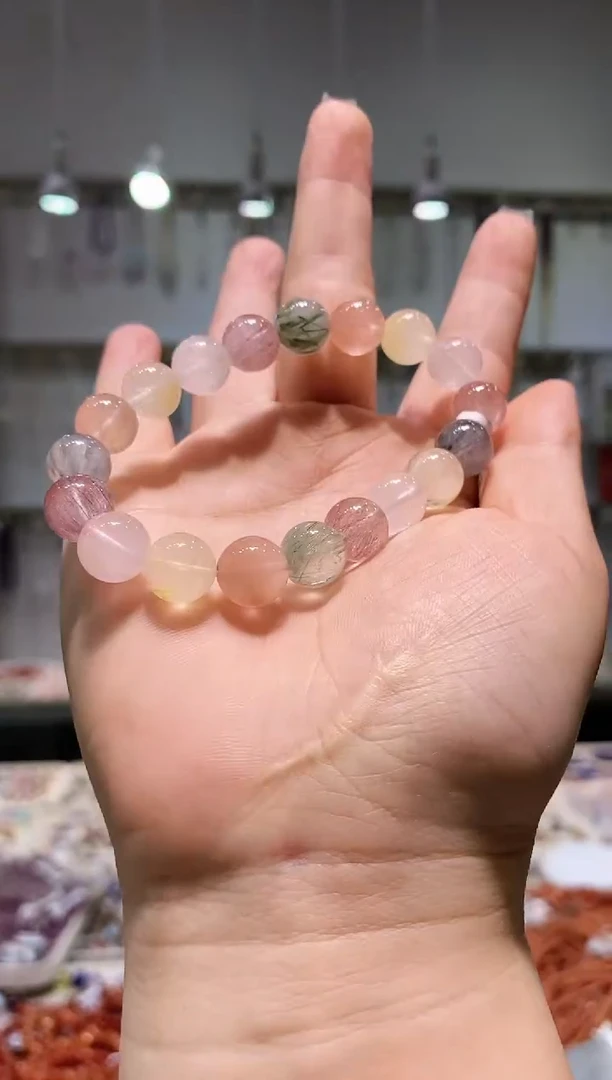 未镶嵌手链水晶多样性发其一10+