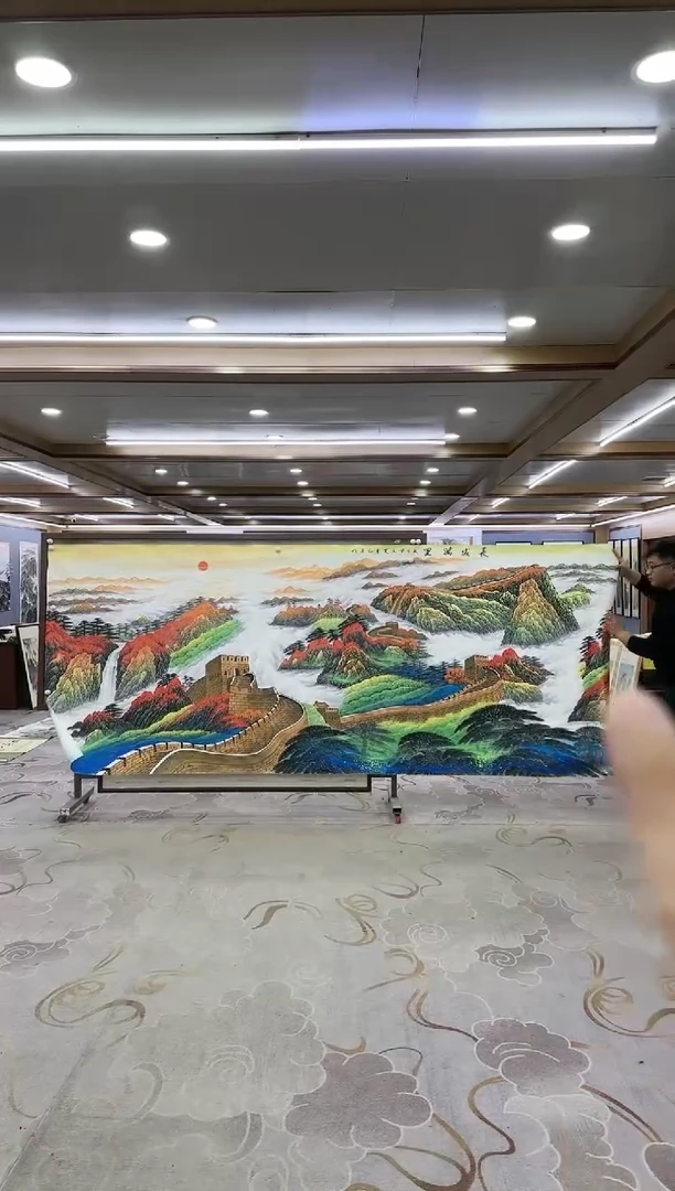 绘画G-王红兵-大丈二-山水国画