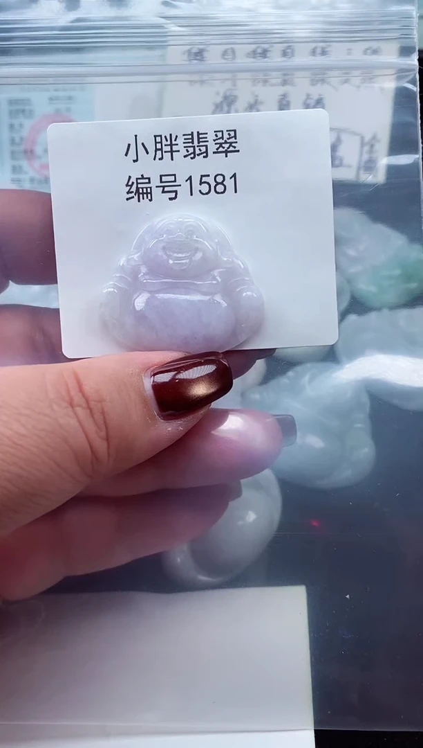 颈饰未镶嵌翡翠缅甸天然A货翡翠1581