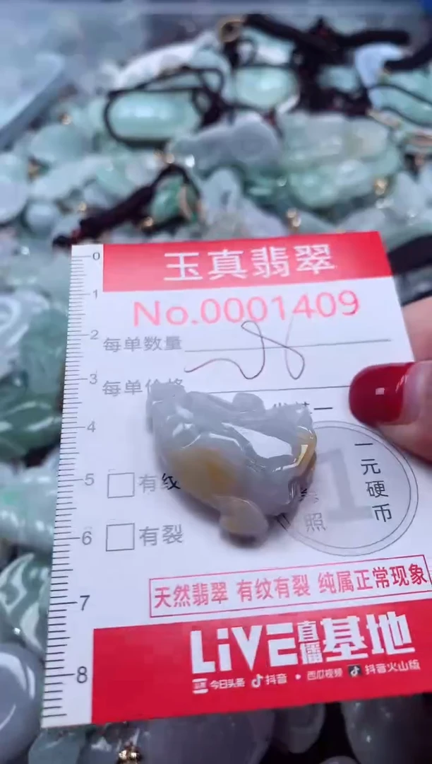 颈饰未镶嵌翡翠1409