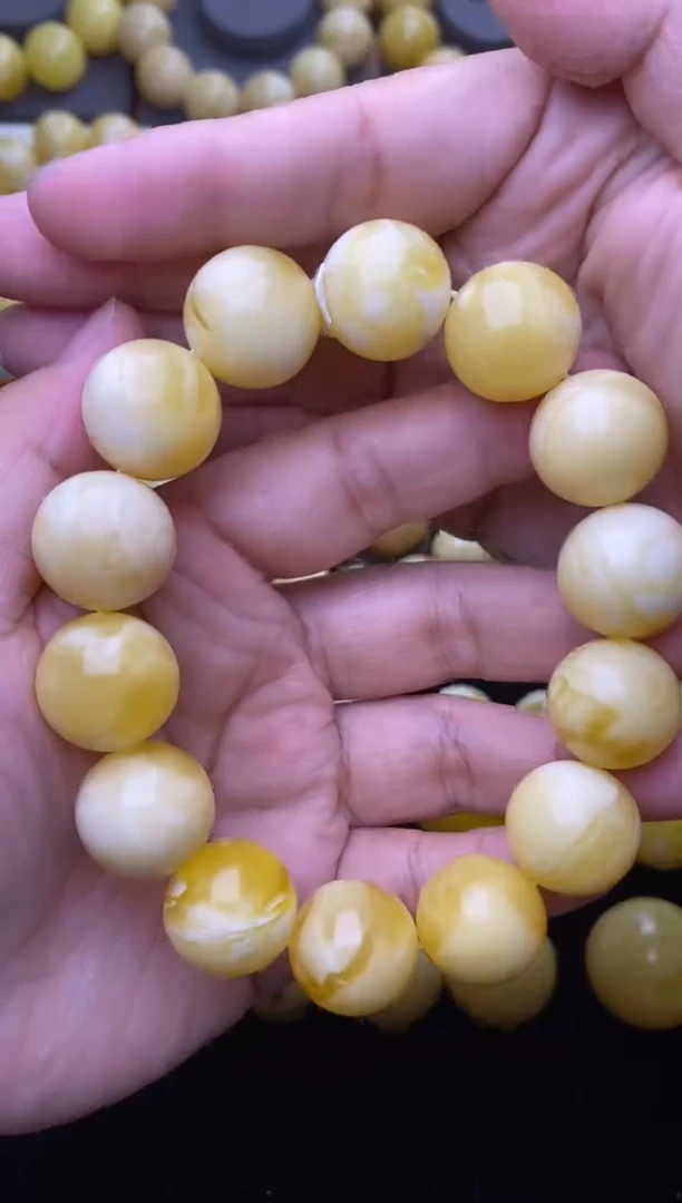 裸石琥珀未镶嵌大小姐珠宝严选106 17mm