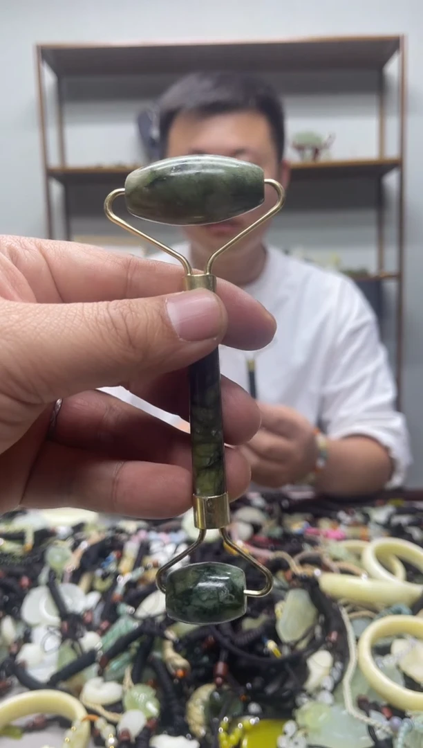 未镶嵌岫玉手把多样性发货*拍一发一