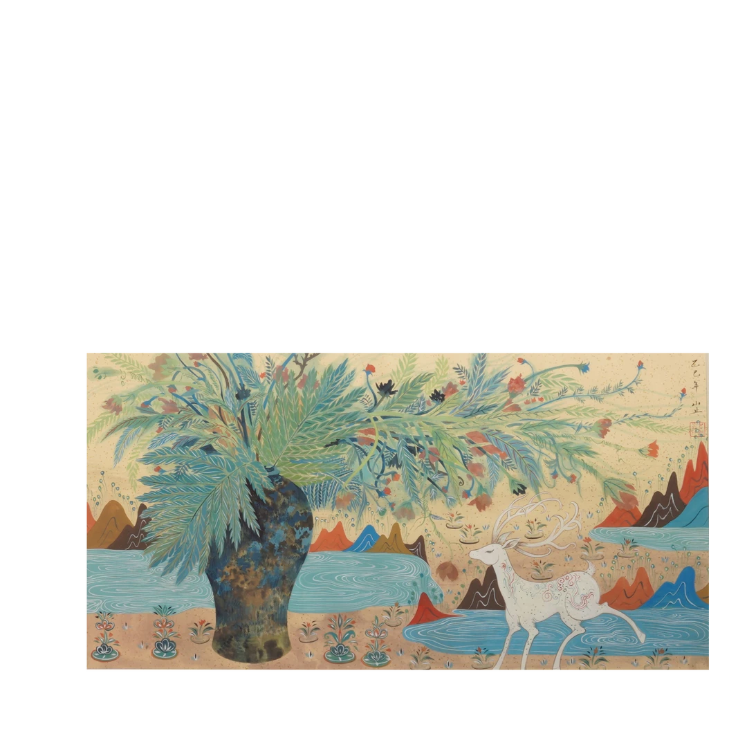 18早国画黄凯鑫（山止）U65ED19012