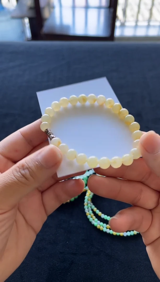 合金手串翡翠多人