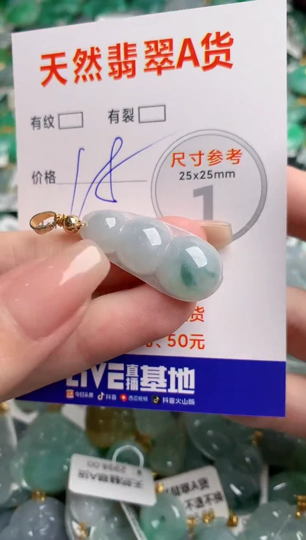 翡翠未镶嵌颈饰23000595