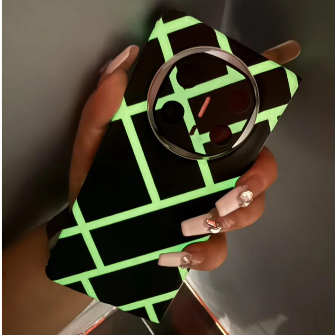 顺丰包邮微夜光款折叠屏手机全包膜【2片装赠加热棒透明中轴膜】