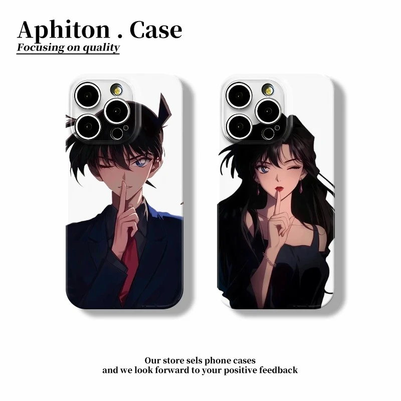 新一小兰适用苹果16iPhone15华为vivo小米15oppo菲林手机壳防摔女