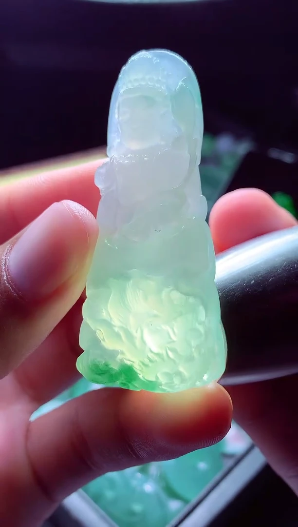 未镶嵌定制翡翠薛*#翡翠毛货定制