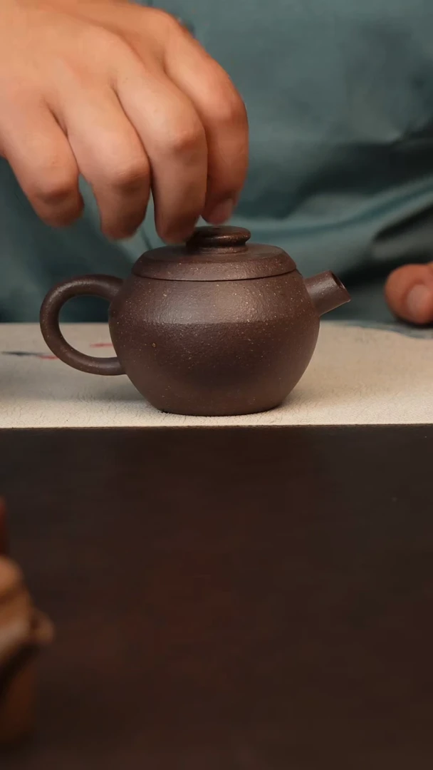 茶壶紫砂原矿紫砂天青