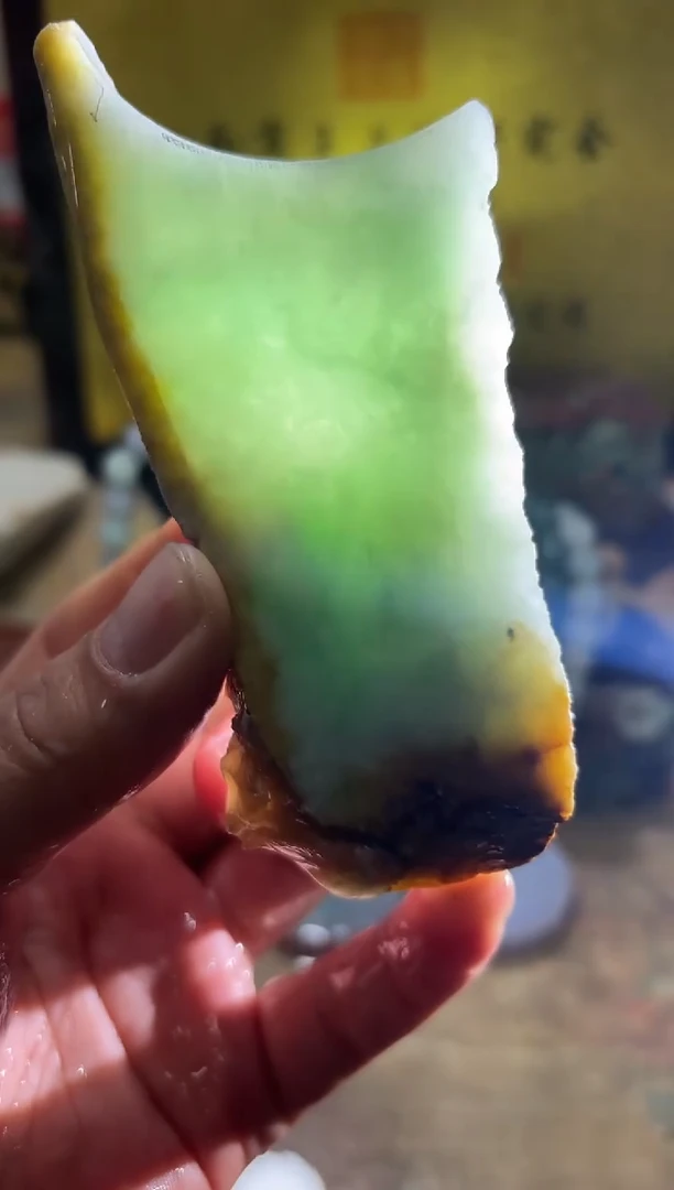 未镶嵌挂件翡翠A货常星7139