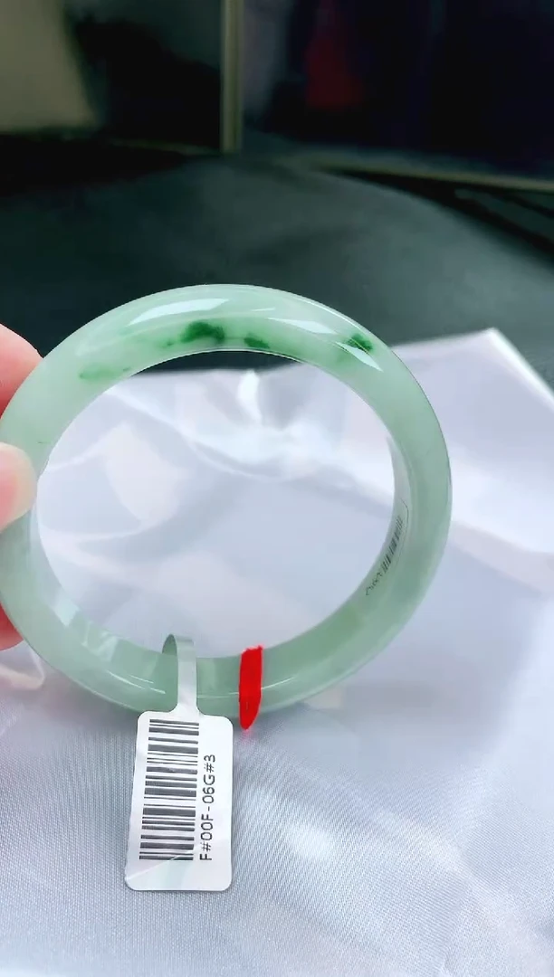 未镶嵌手镯翡翠缅甸天然A货翡翠手镯5657