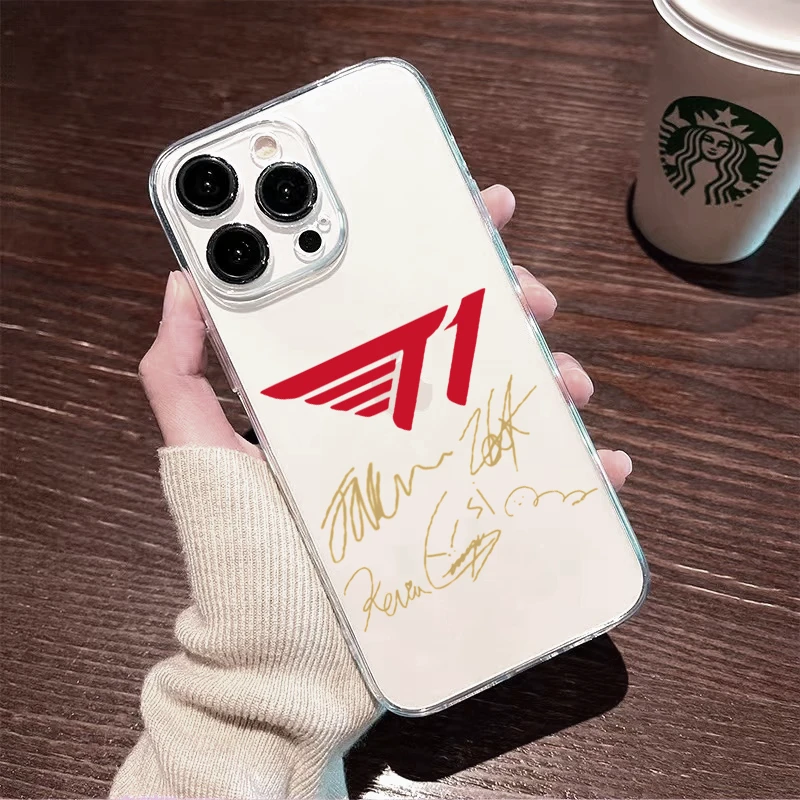 英雄联盟t1选手签名全集手机壳苹果16小米15个性华为mate70iqoo13