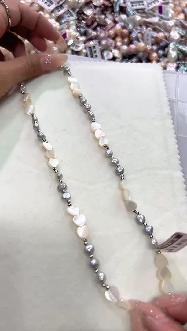未镶嵌项链淡水珍珠98