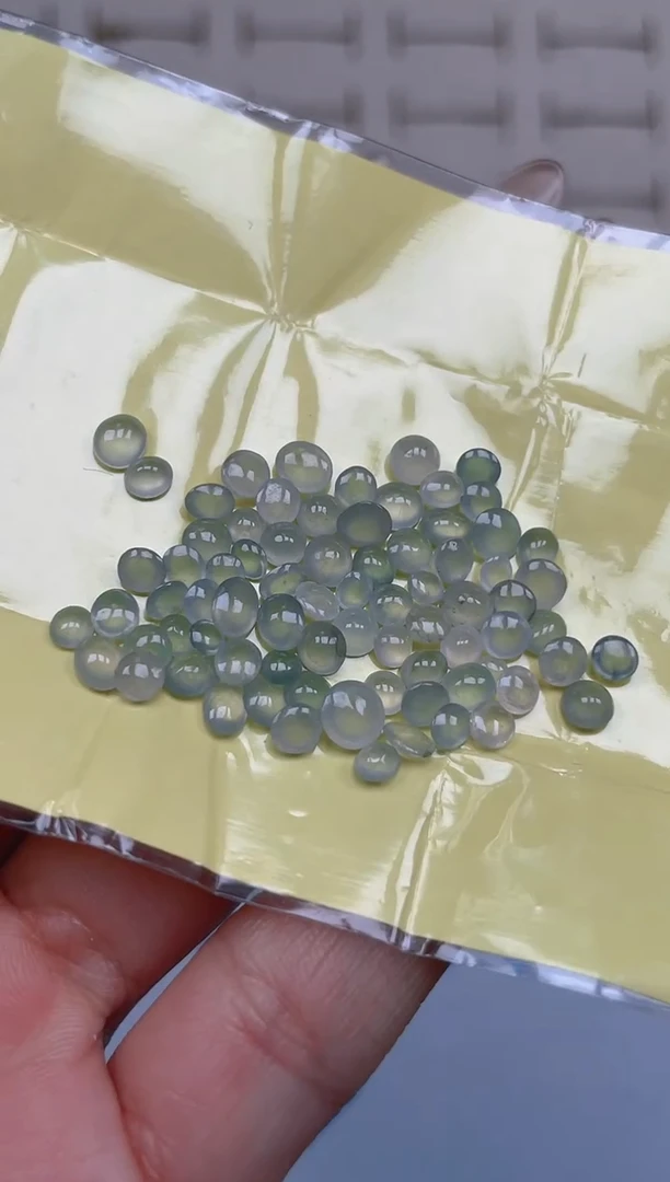 未镶嵌定制翡翠天然翡翠蛋面67