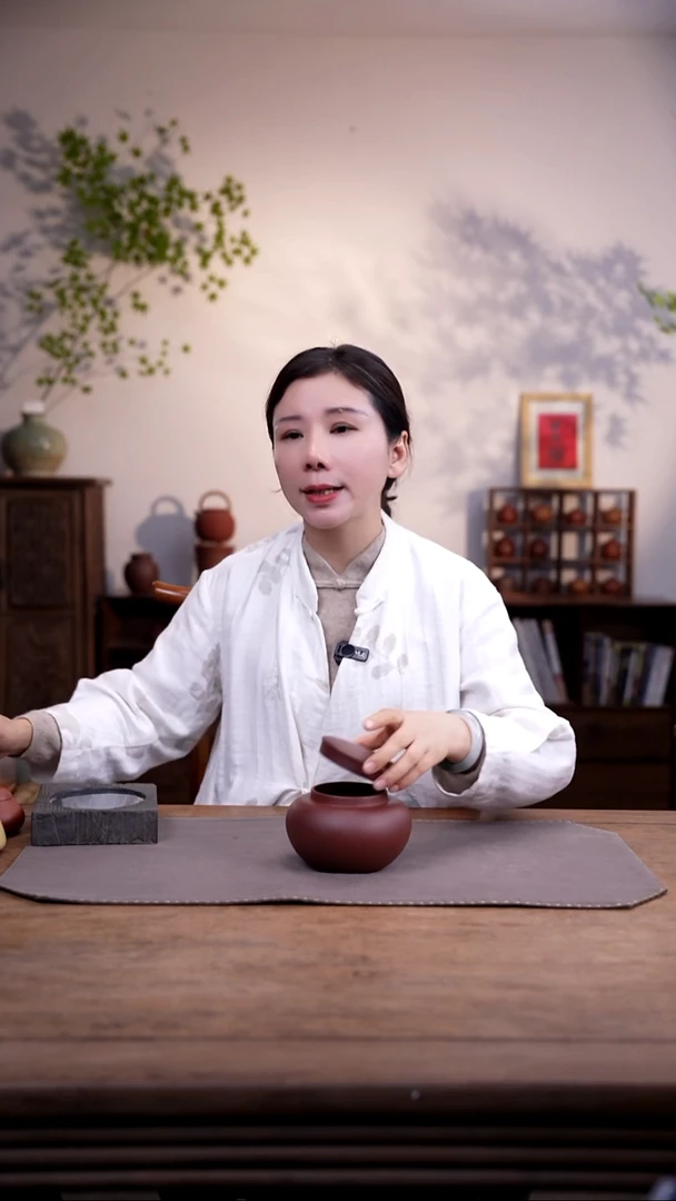 茶壶紫砂平盖茶叶罐