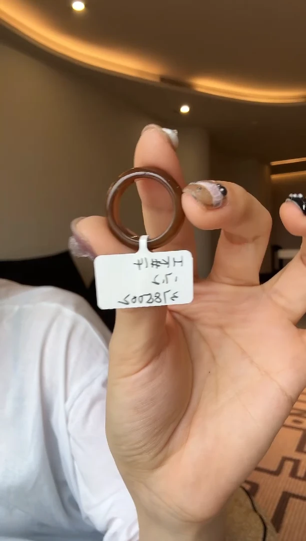 【闪购商品】和田玉戒指未镶嵌14码全糖