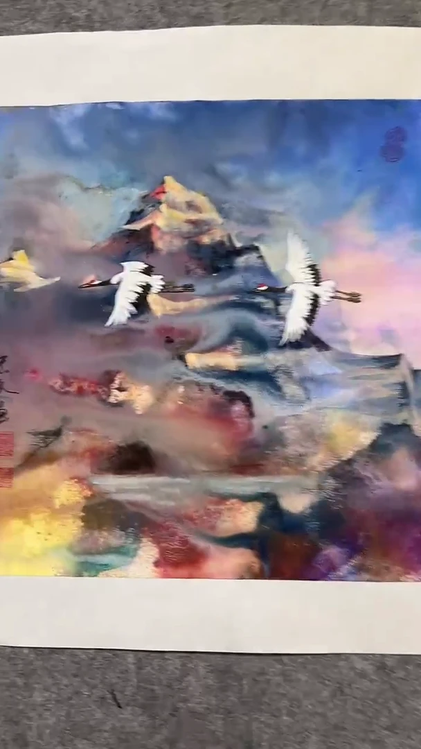 国画王忠权-1平尺-国画作品