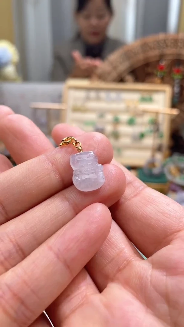 【闪购商品】翡翠颈饰未镶嵌滴流