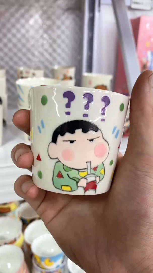 高温釉下彩纯手工手绘陶瓷
