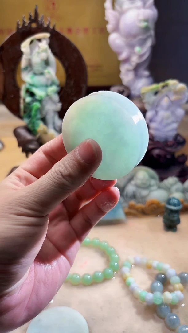 未镶嵌挂件翡翠A货张麦7252