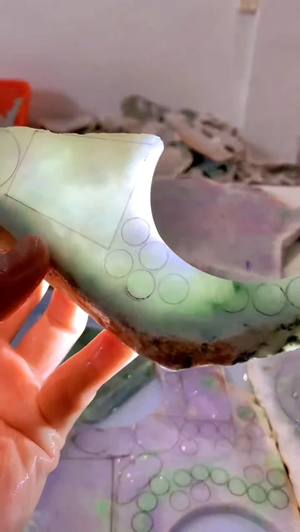 翡翠未镶嵌颈饰缅甸A货翡翠862