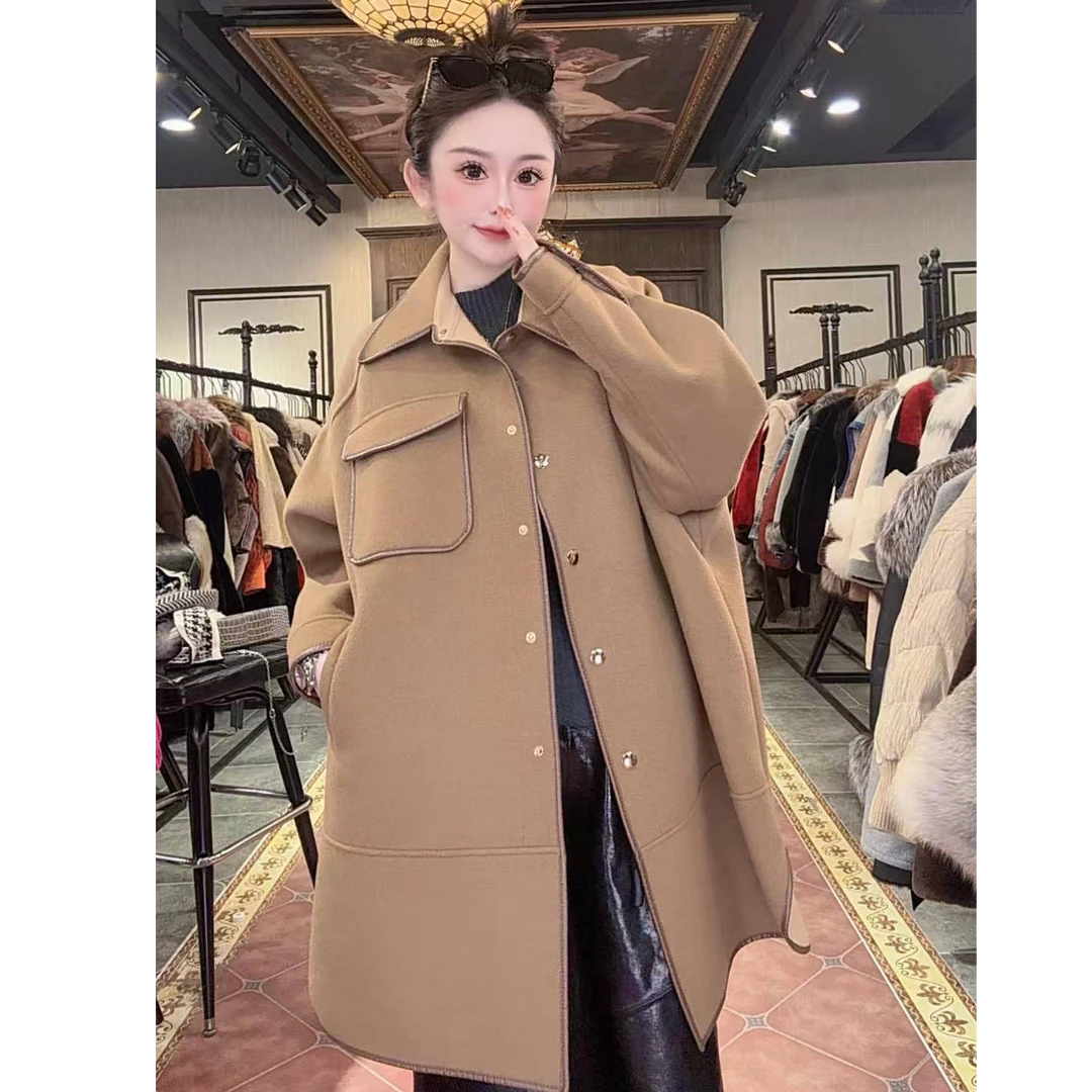 【DCP•Flagship store】22650  新款双面毛呢时尚外套