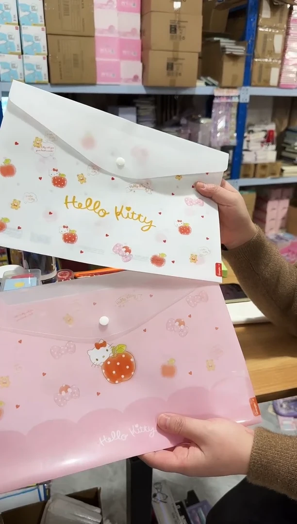 kt猫a4按扣袋5个随机